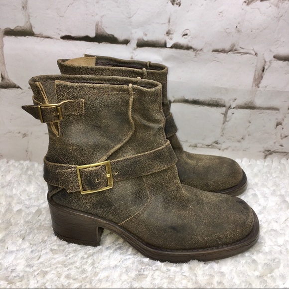 Penny Loves Kenny Shoes - PENNY ❤️ KENNY Two Timer Leather Moto Bootie